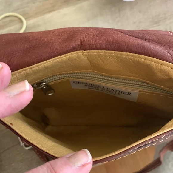 Italy Borse in Pelle Leather small crossbody bag - Picture 10 of 10